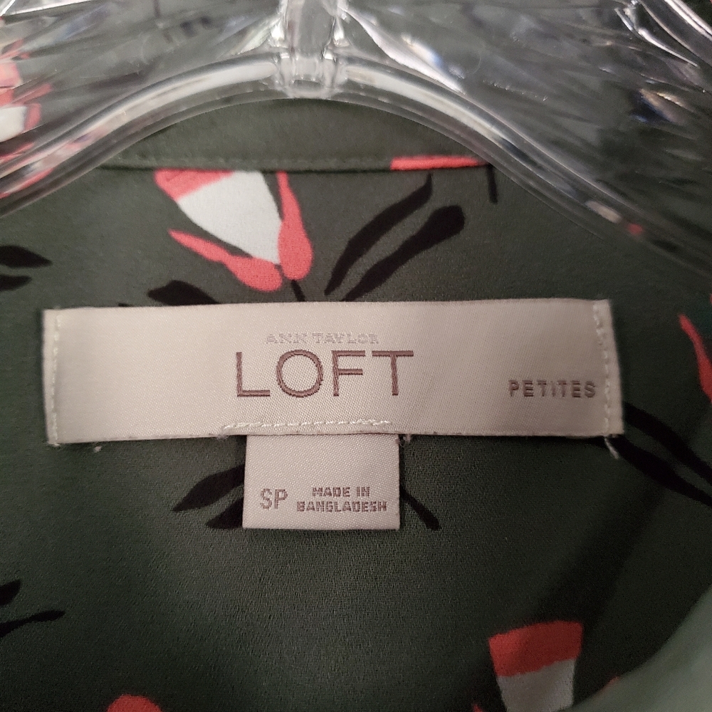 Loft Button Down Blouse - image 8